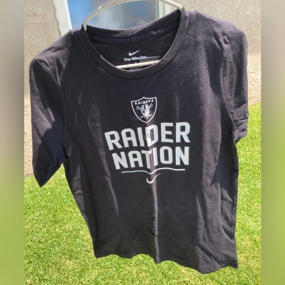 Nike Las Vegas Raiders Kids T-shirt Size Large 14/16 New With Tags